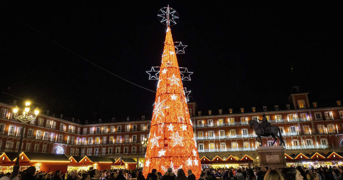 Cuándo se encienden las luces de Navidad en Madrid Barcelona o Vigo