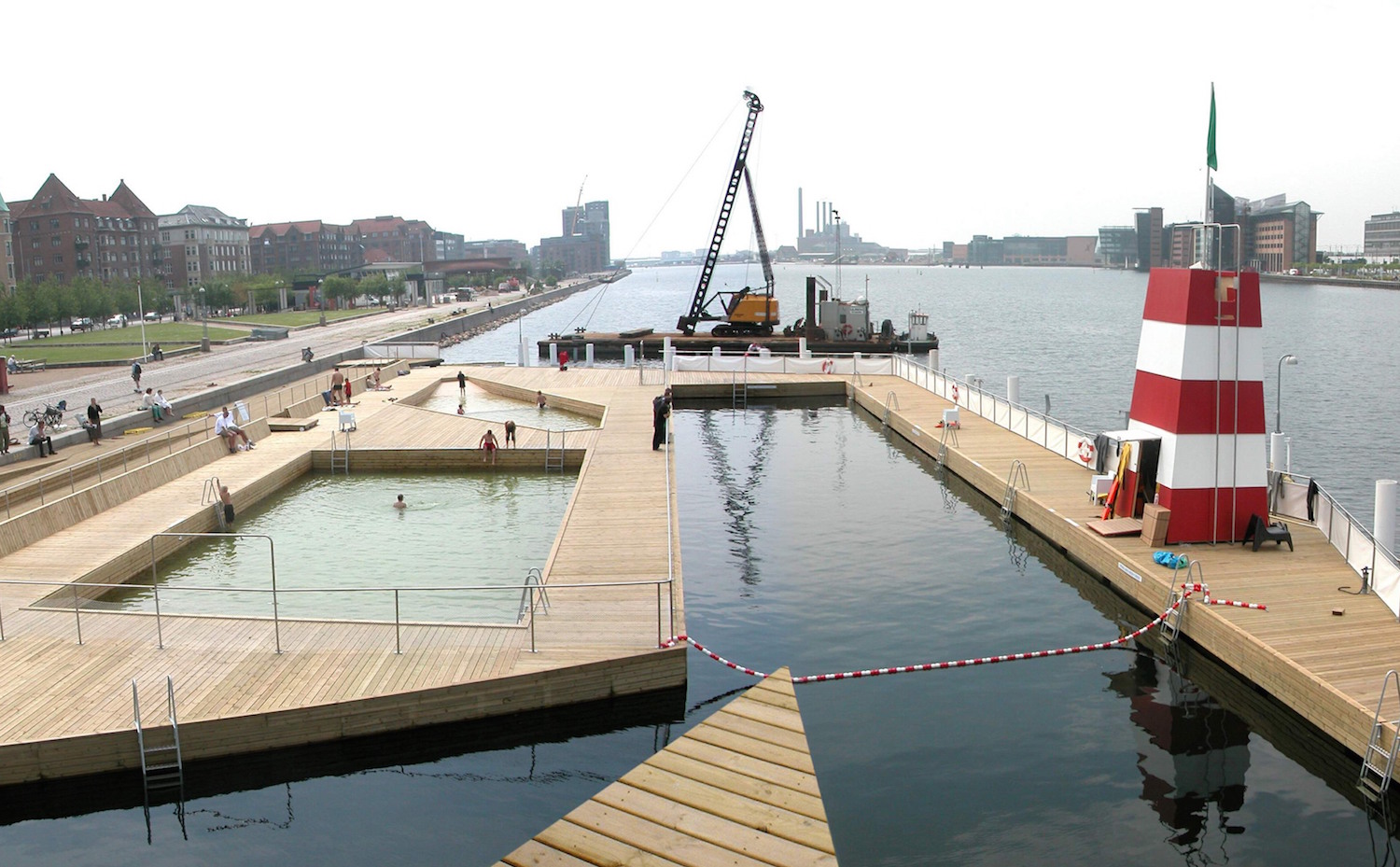 Muelle de las Islas de Copenhague (Dinamarca) de BIG
