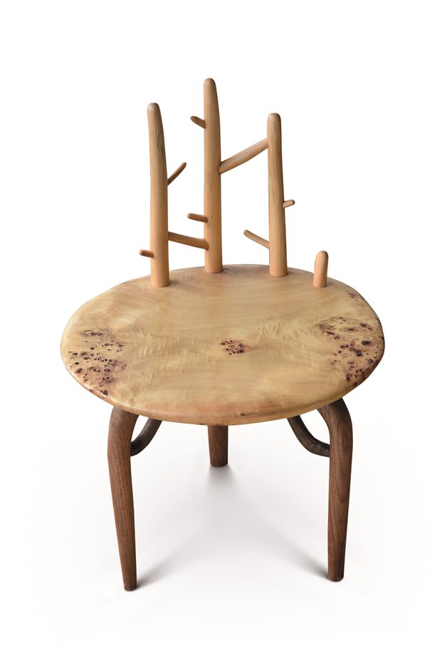 ZHILONG ZHENG. Zhilong Zheng, China. ‘Tree Chair’, madera