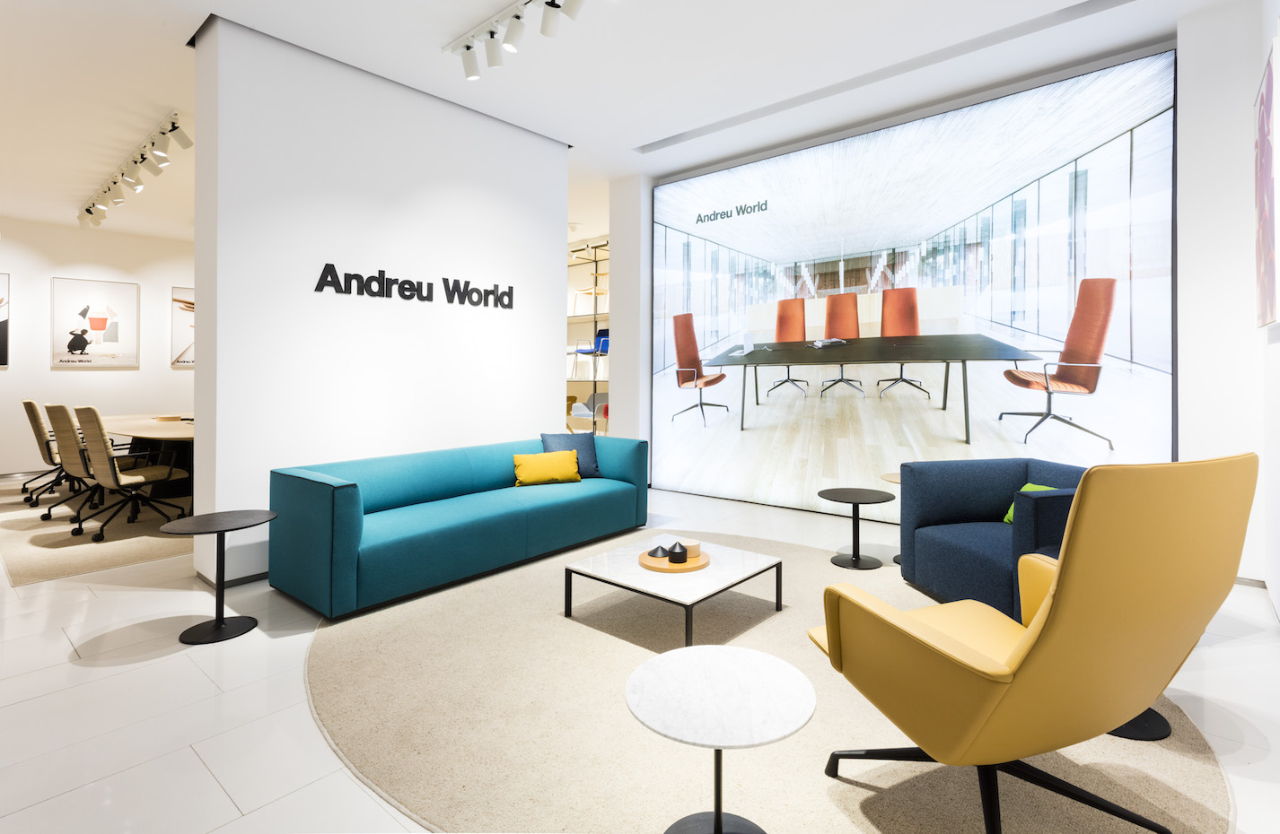 'Showroom' de Andreu World en Madrid.
