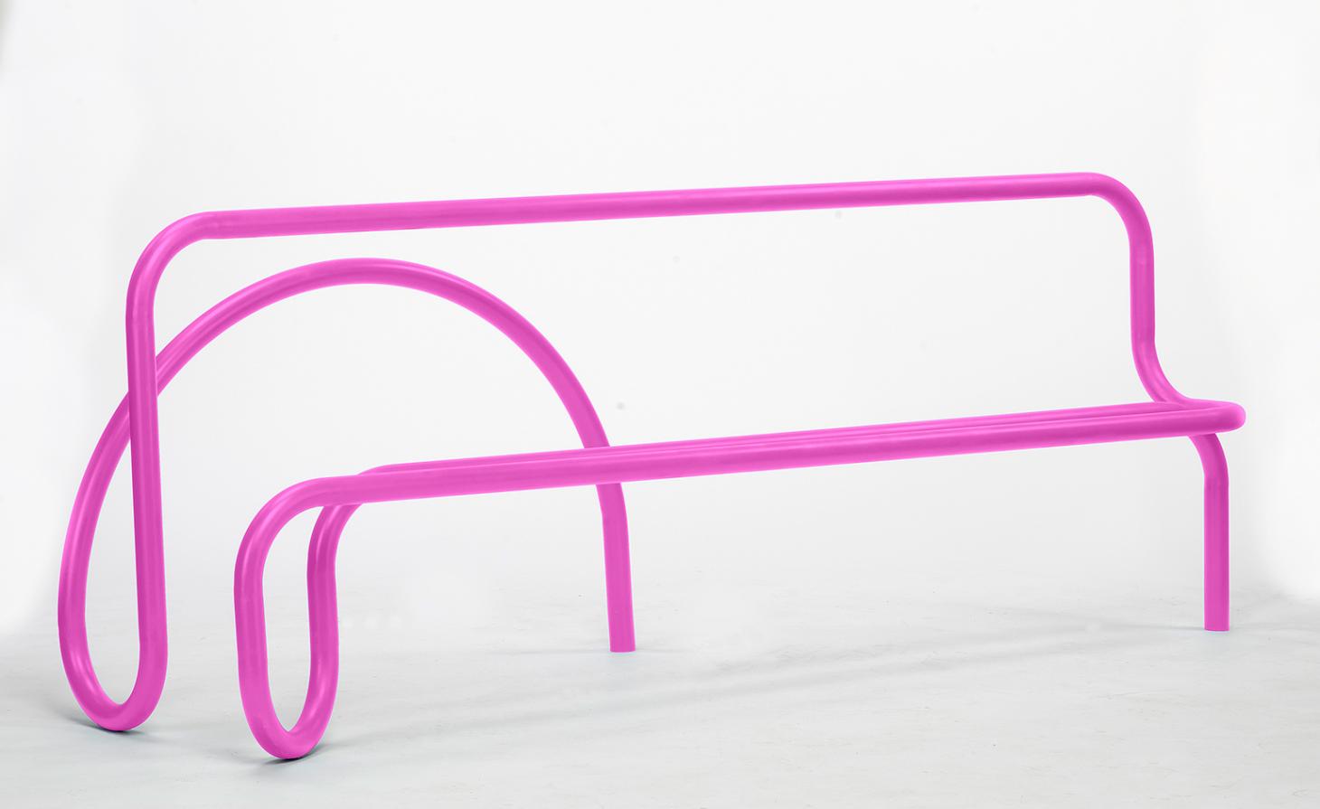 'Pipe line bench', del diseñador Lou Corio Randall, para la sección CDW Presents.
