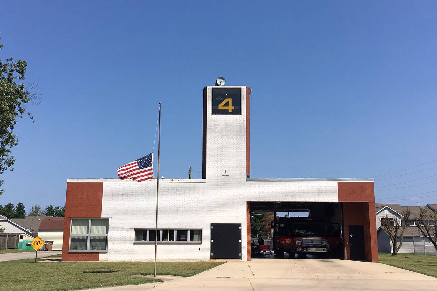 Estación de bomberos nº 4, Columbus (EE.UU.), 1968
