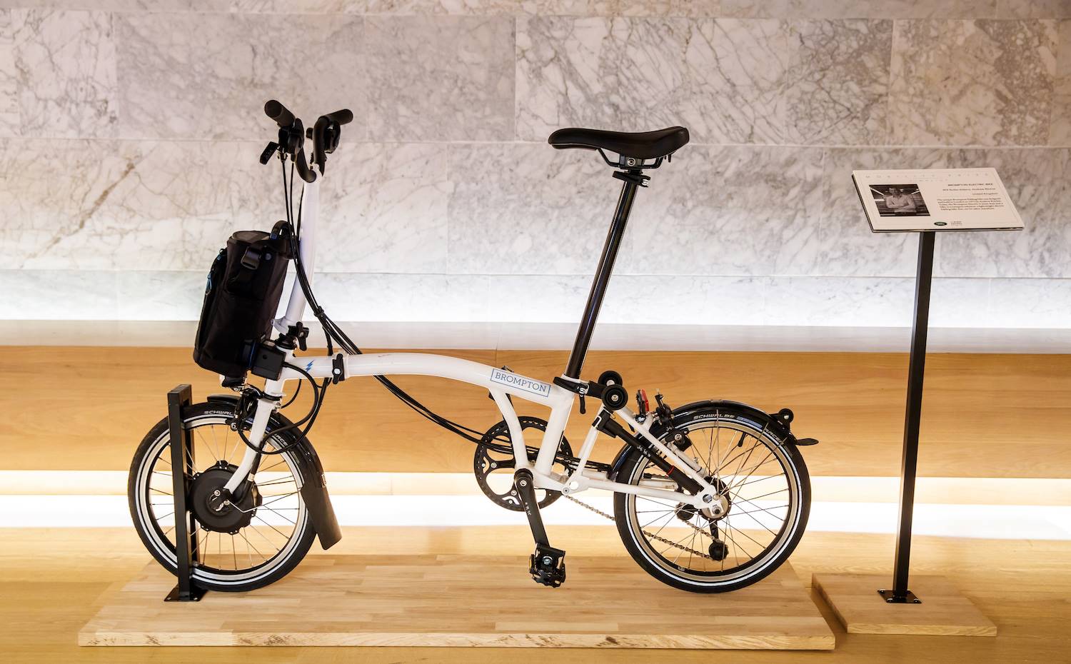 La bicicleta eléctrica diseñada por Will Butler-Adams para la marca Brompton ganó en la categoría de Movilidad.
