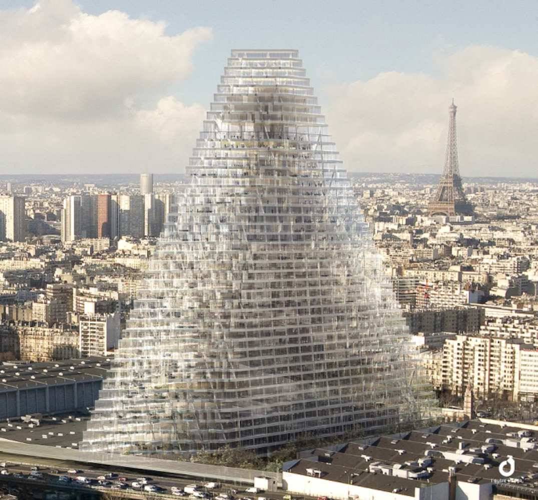 Proyecto de un rascacielos para Paris Herzog & De Meuron