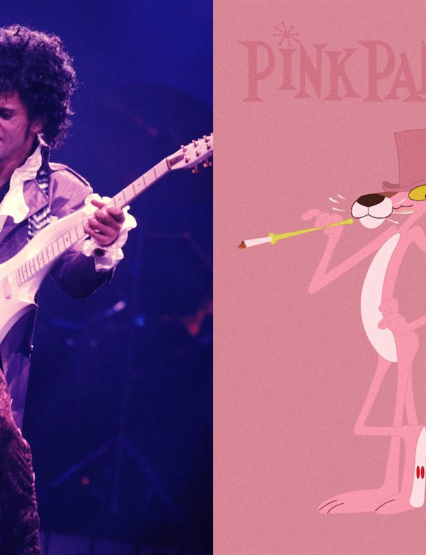 Prince v la Pantera Rosa (los colores del año)