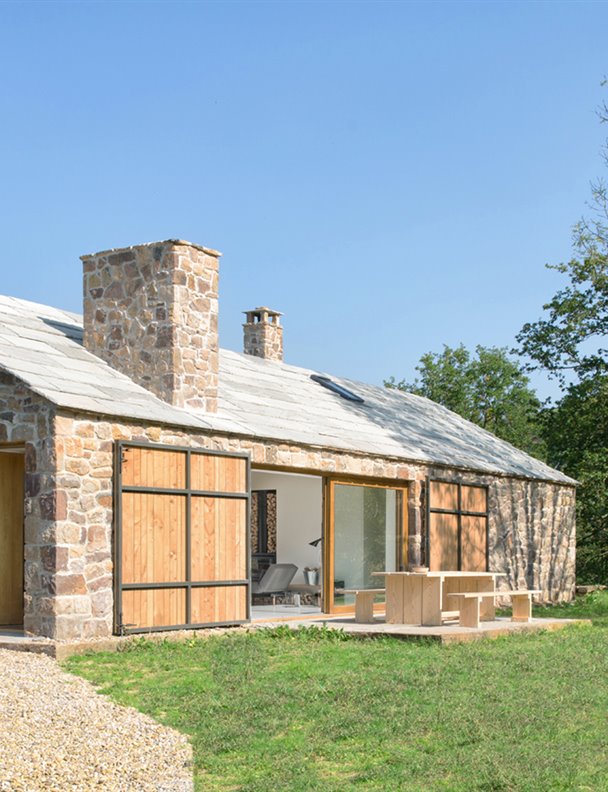 En esta cabaña moderna es imposible sufrir el síndrome postvacacional