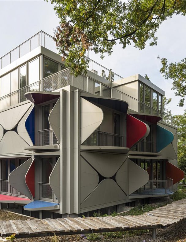El edificio que bailaba ballet (mecánico)