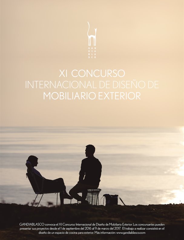 Gandía Blasco convoca el XI Concurso Internacional de Mobiliario de Exterior