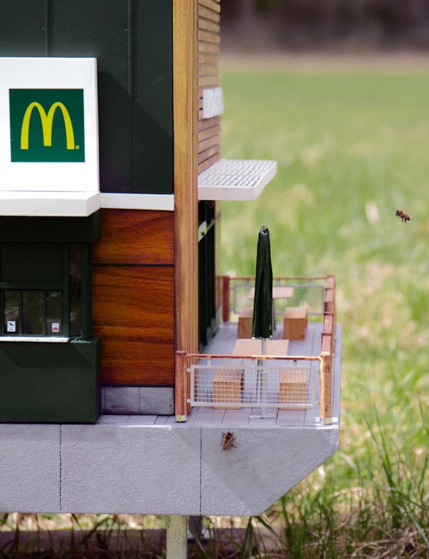 Jamás podrás entrar en el McDonald’s más pequeño del mundo