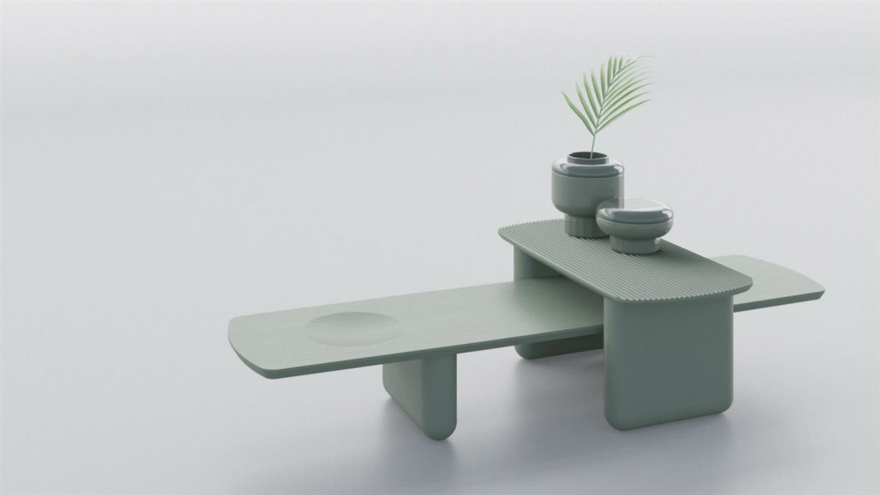 Overpass Tables, de Svoya Studio.