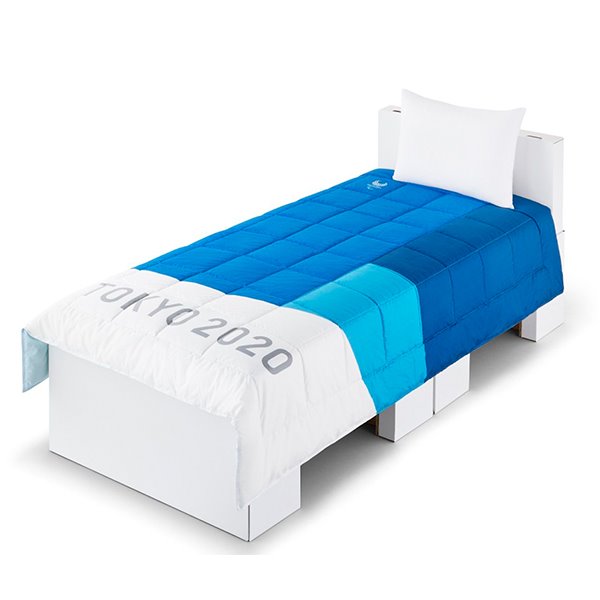 Los atletas olímpicos dormirán en camas de cartón en los Juegos de Tokio 2021