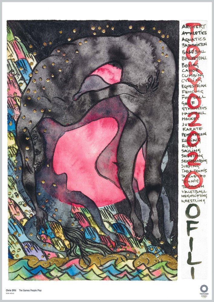 The Games People Play del artista Chris Ofili