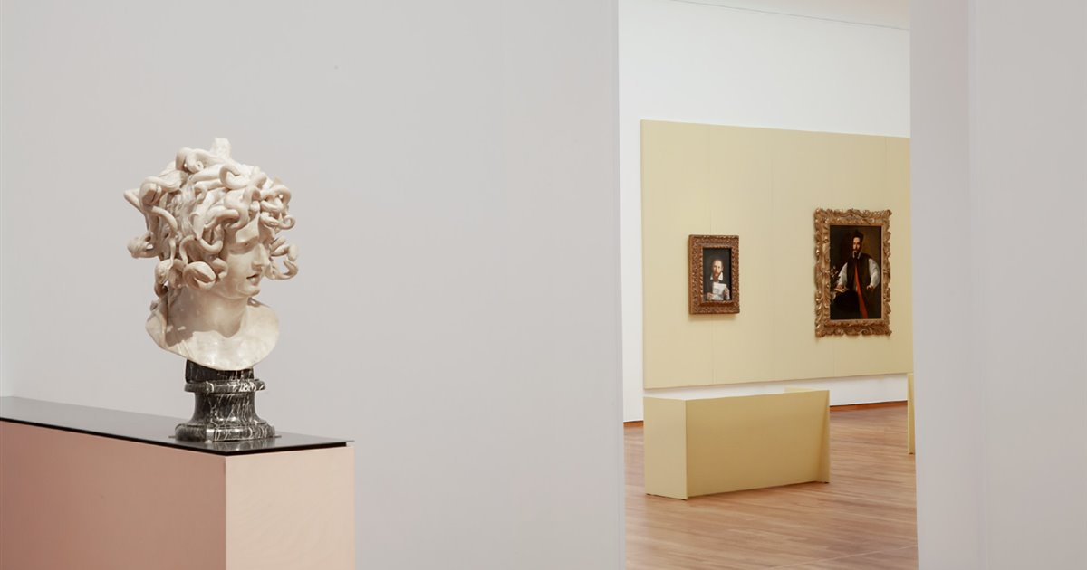 Exposición CaravaggioBernini Baroque in Rome por Studio Formafantasma