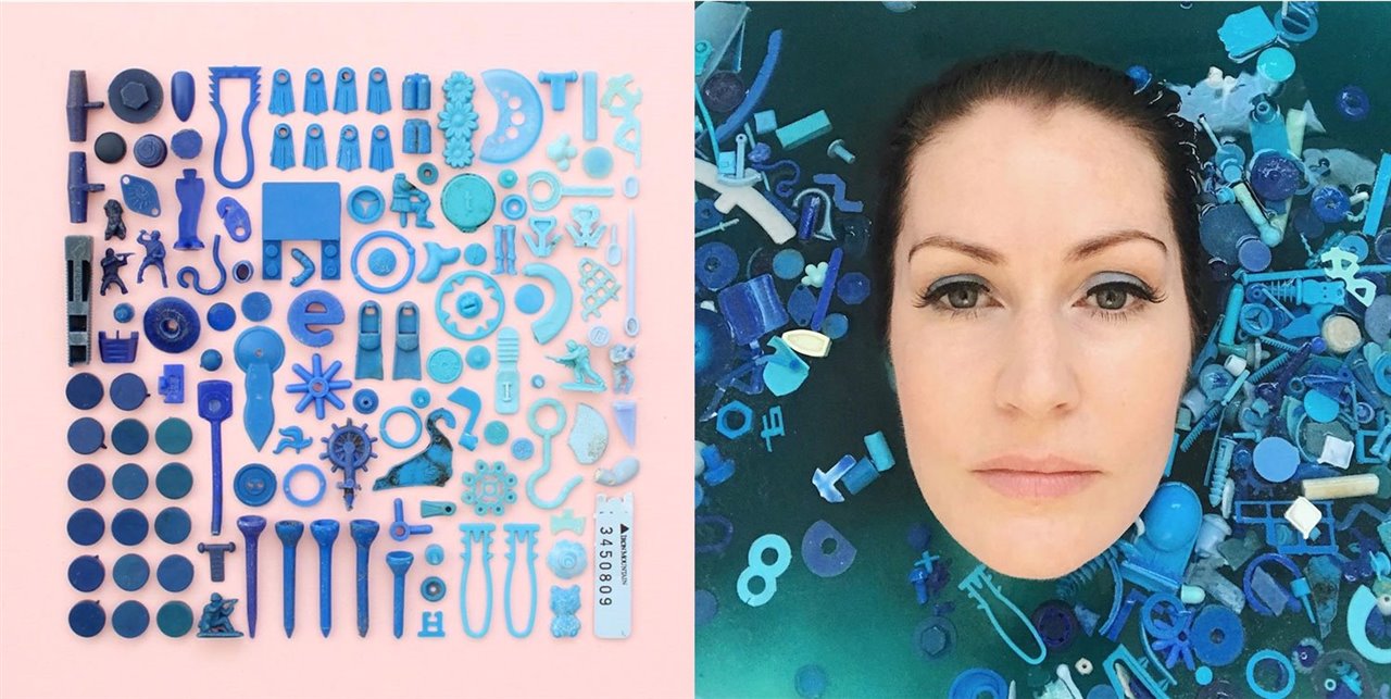 Conoce A Estos Artistas Que Usan Pl sticos Recogidos Del Mar Para Sus Obras