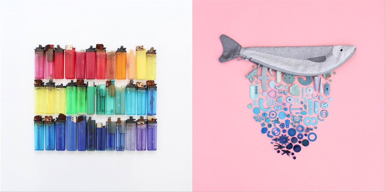 Conoce A Estos Artistas Que Usan Pl sticos Recogidos Del Mar Para Sus Obras