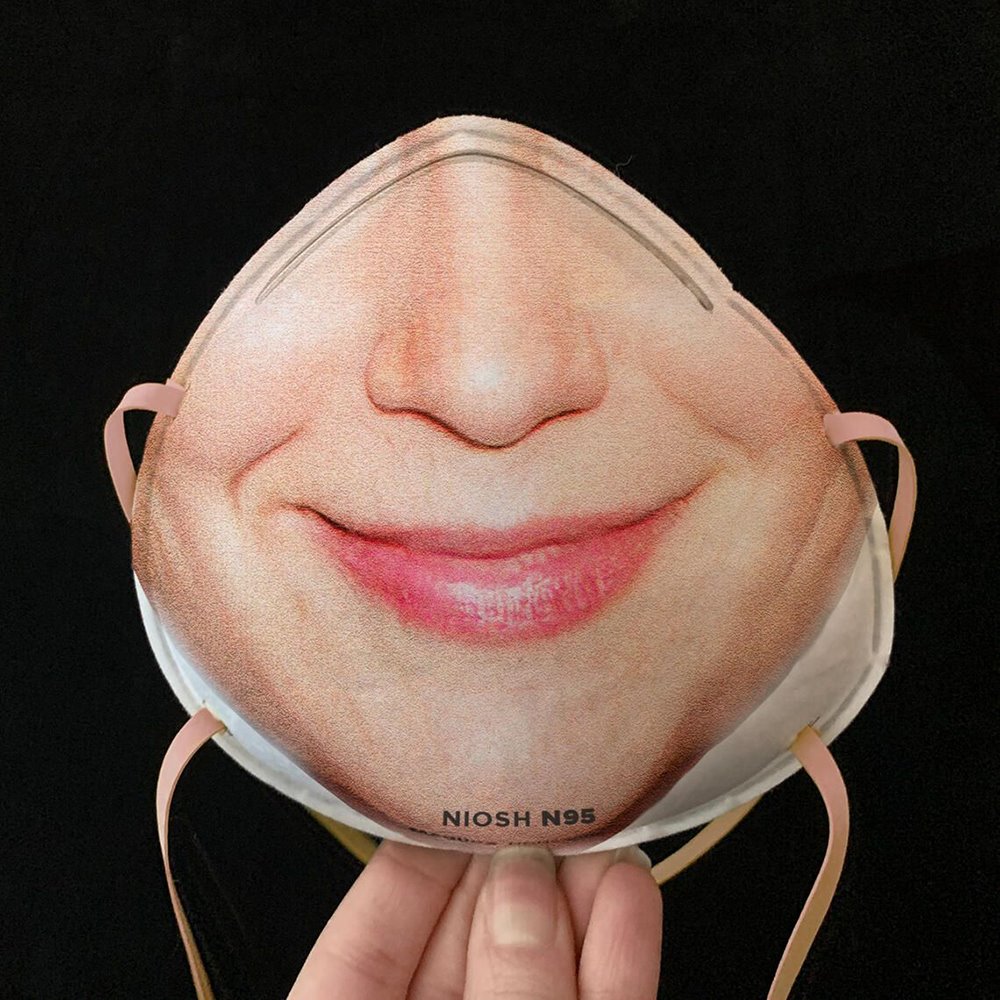 Máscara con reconocimiento facial de Maskalike.