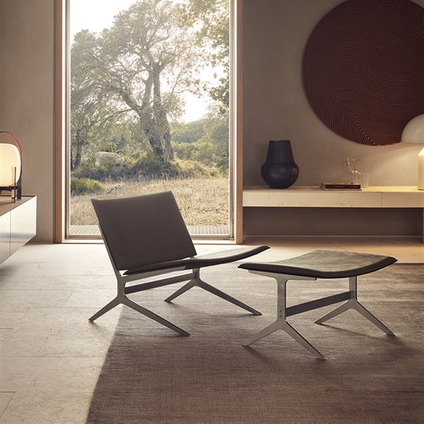 El sillón Kay Lounge funciona: es elegante y esencial