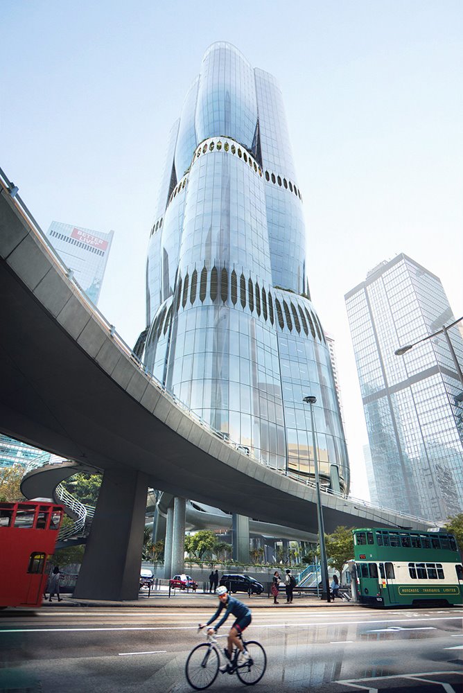 Cuando se complete, será el segundo proyecto del estudio londinense en Hong Kong, después de la torre Jockey Club Innovation del campus de la Universidad Politécnica, inaugurado en 2014.