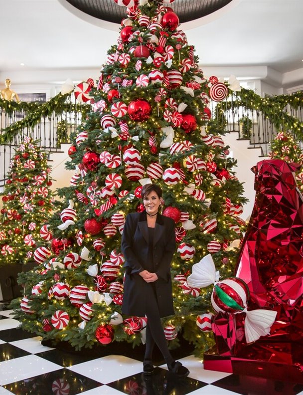 Sólo hoy, gratis y en Youtube, Kris Jenner te enseña cómo decorar tu casa en Navidad