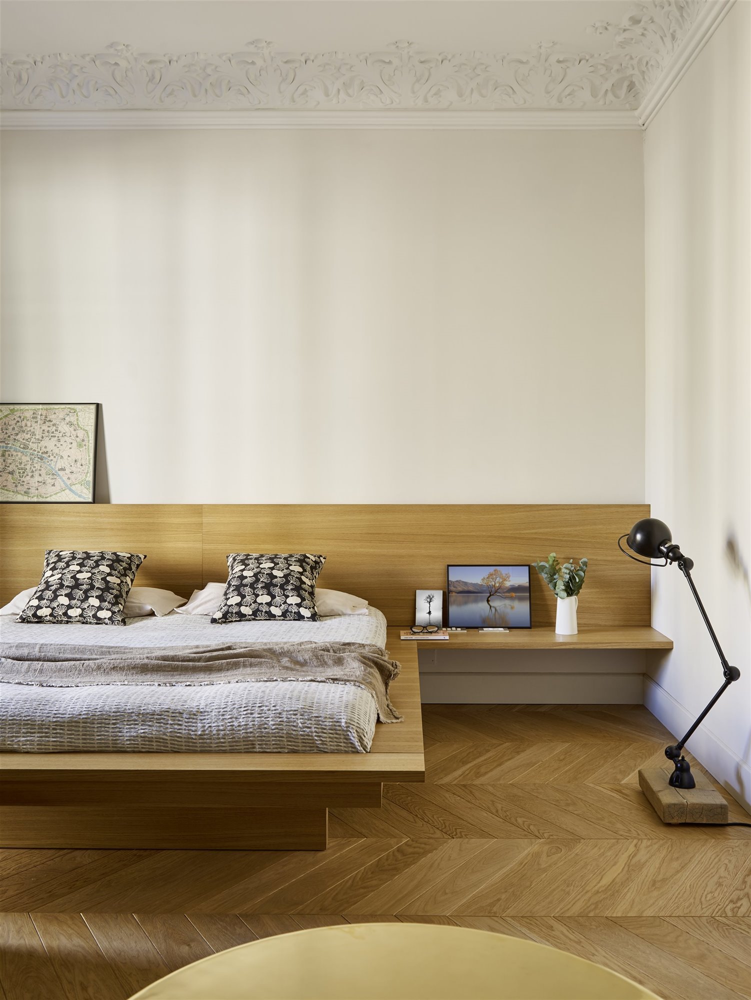 Dormitorio de madera hecho a medida