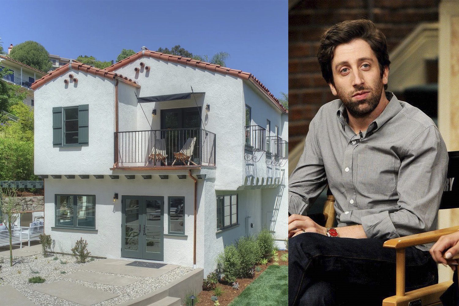 Casa del actor de la serie Big Bang Theory Simon Helberg