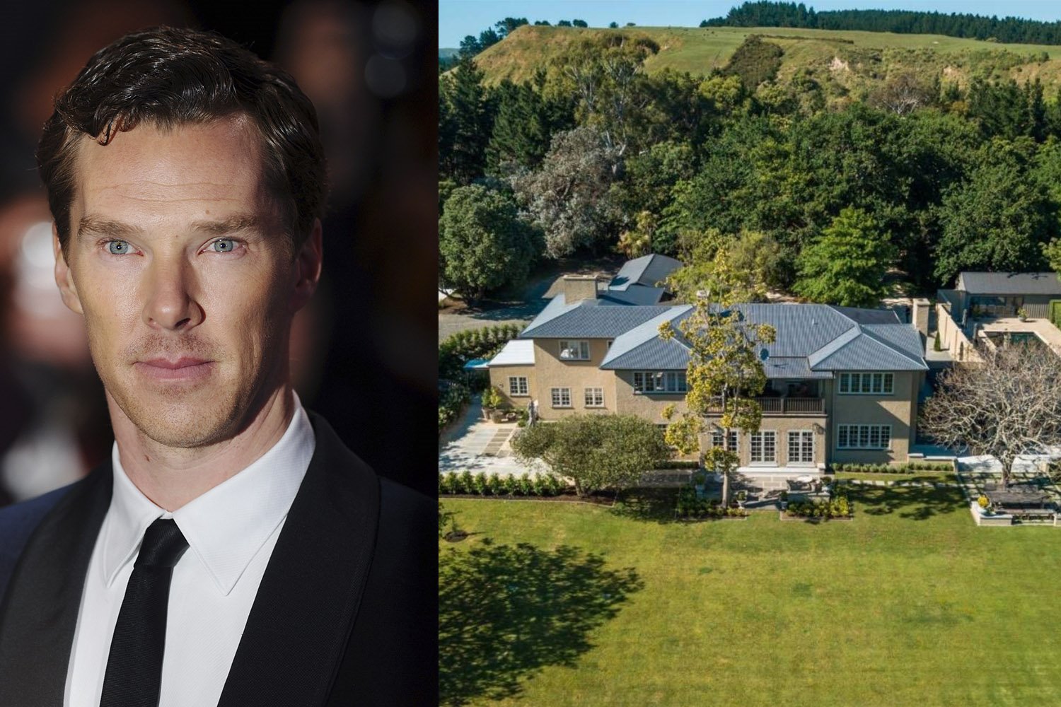 casa del actor de marvel Benedict Cumberbatch