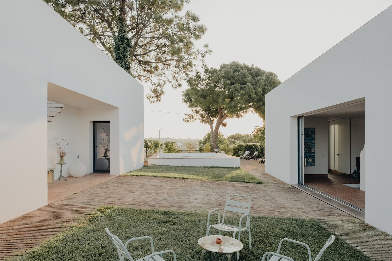 casa Modesta Algarve Portugal jardin terraza