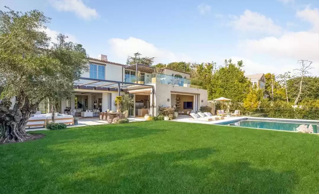 Casa actriz Michelle Pfeiffer en Los Angeles jardín