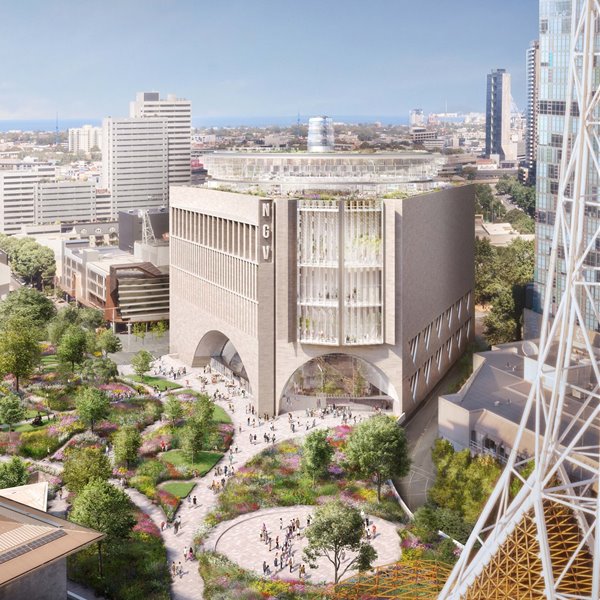 La futura National Gallery of Victoria será un delirio de arquitectura y diseño