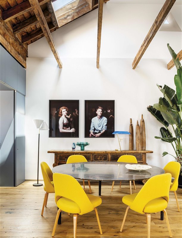 La terraza más envidiada de Madrid está en este ático de los años 30 transformado en un espacio lleno de luz y diseño