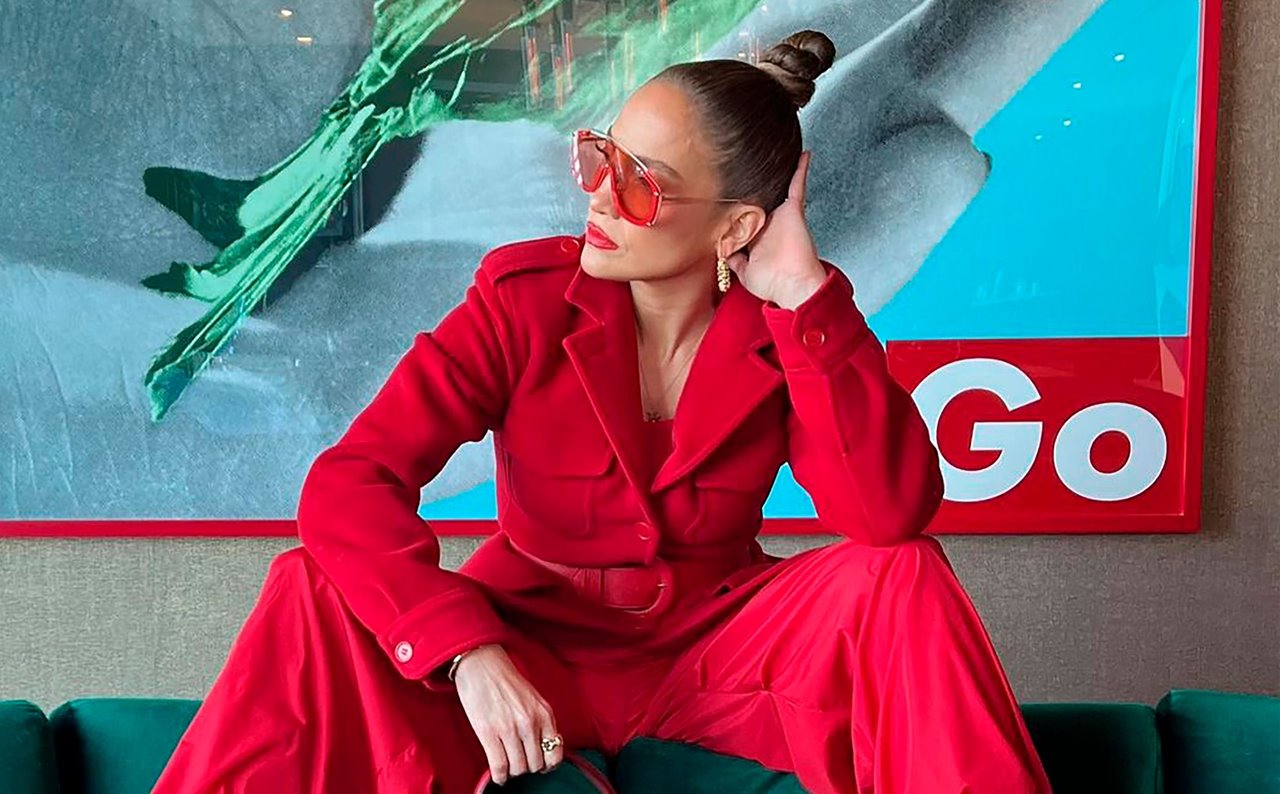 Jennifer Lopez en una de sus publicaciones de Instagram