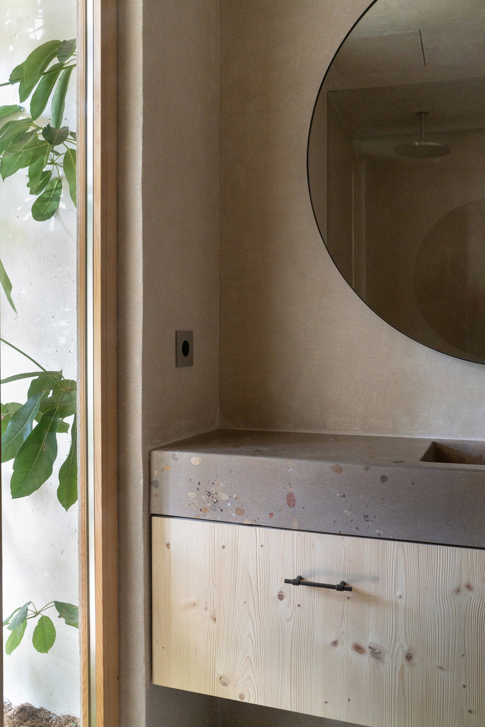 Infalible: un baño decorado en tonos beiges