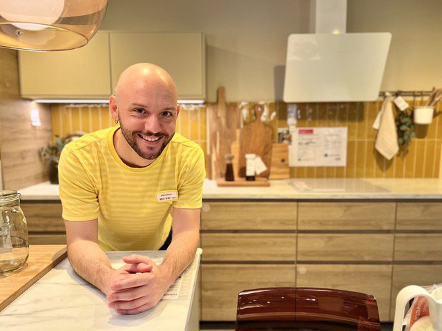Giovanni Giorgini en el nuevo IKEA Glòries