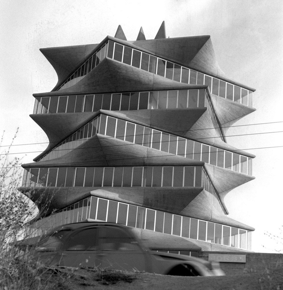 La Pagoda, sede de los Laboratorios Jorba, Miguel Fisac
