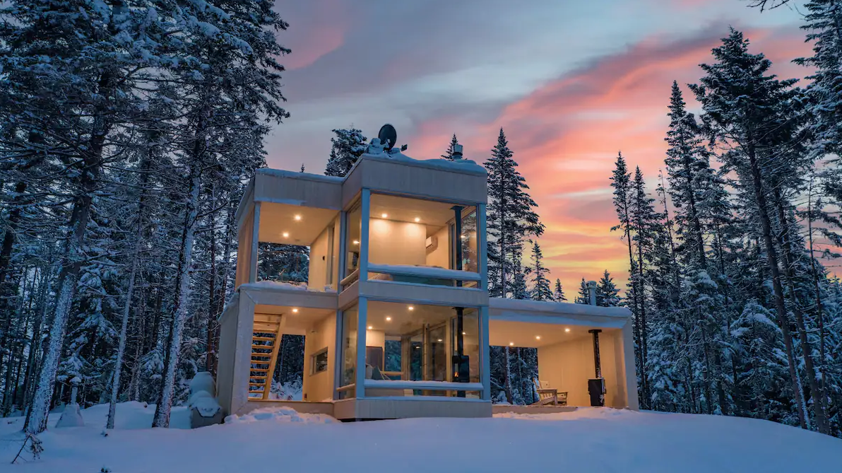 Casa minimalista nieve cristal Airbnb