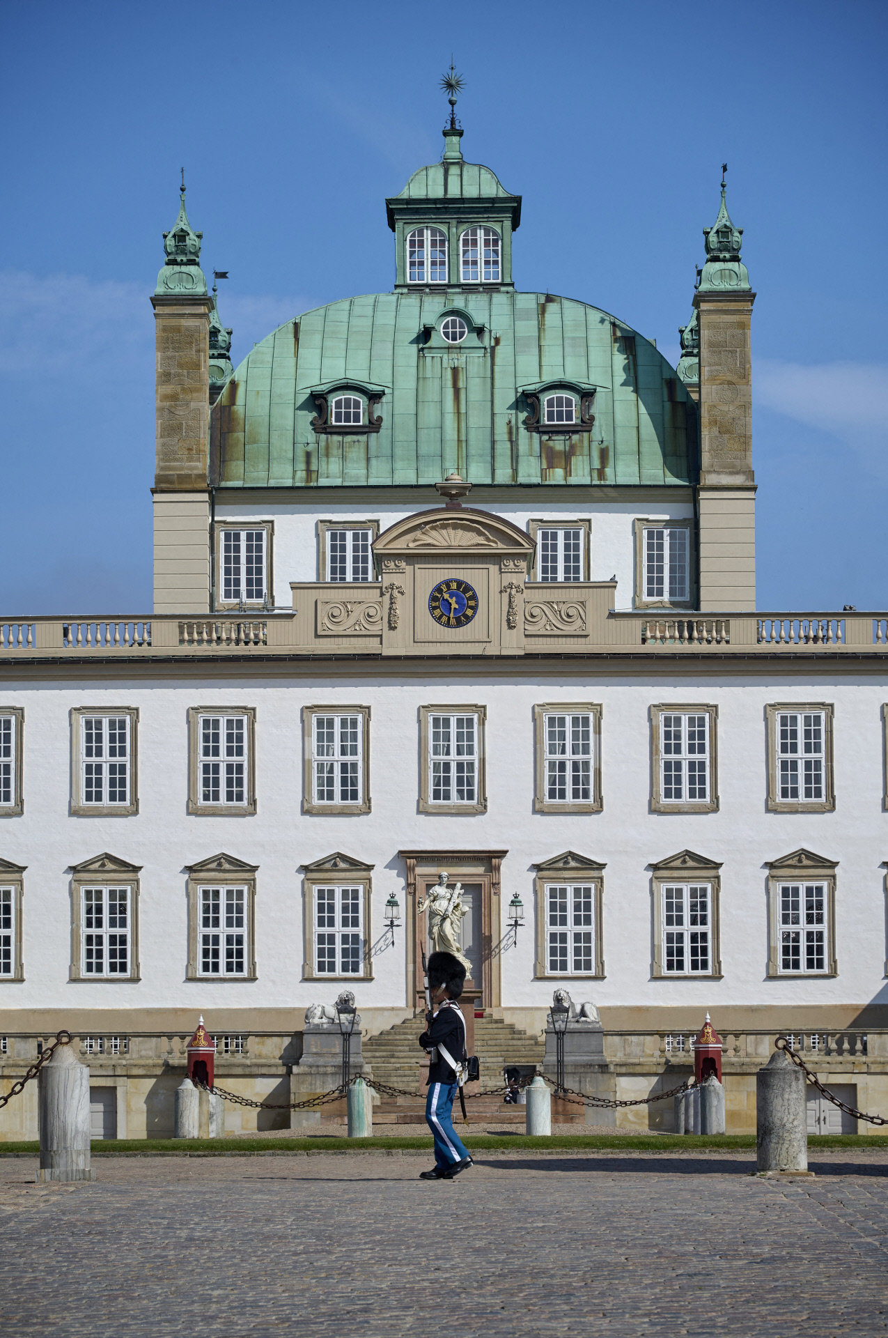 fachada del Palacio de Fredensborg 