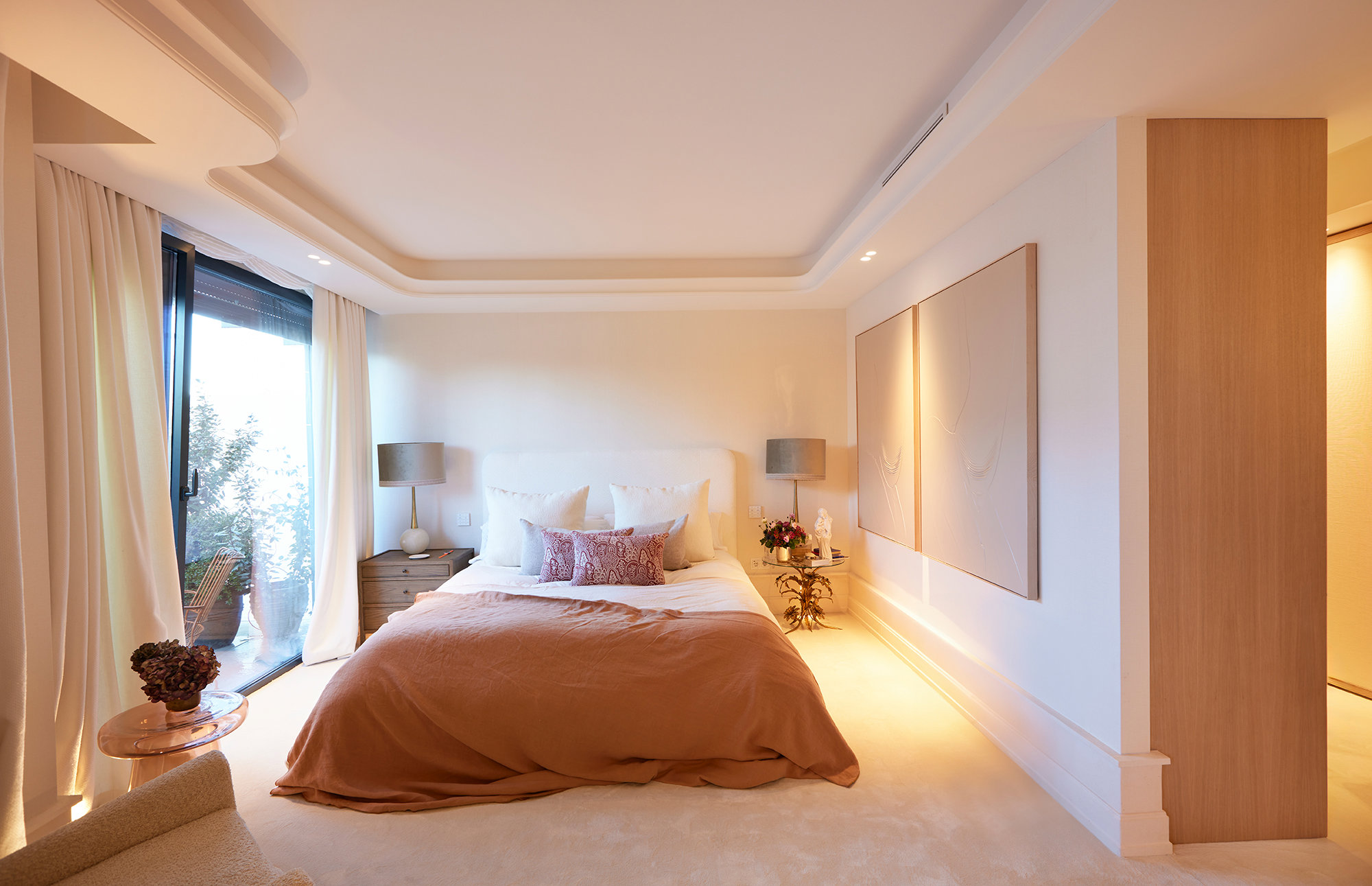 Dormitorio de la casa de Tamara Falcó e Íñigo Onieva