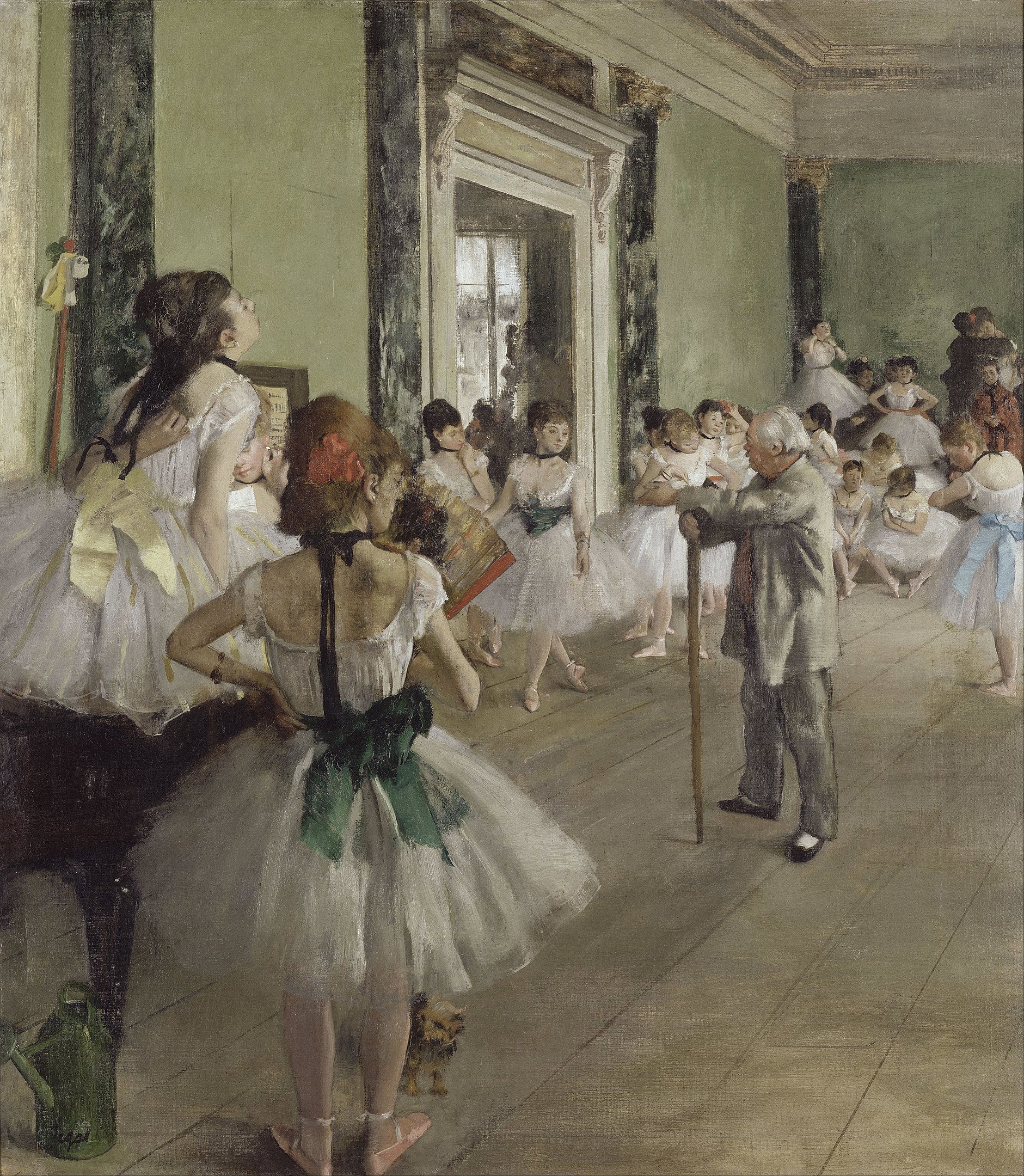 'La clase de danza', Edgar Degas, 1871