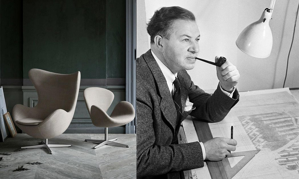 Silla Egg, un diseño de Arne Jacobsen que edita Fritz Hansen.