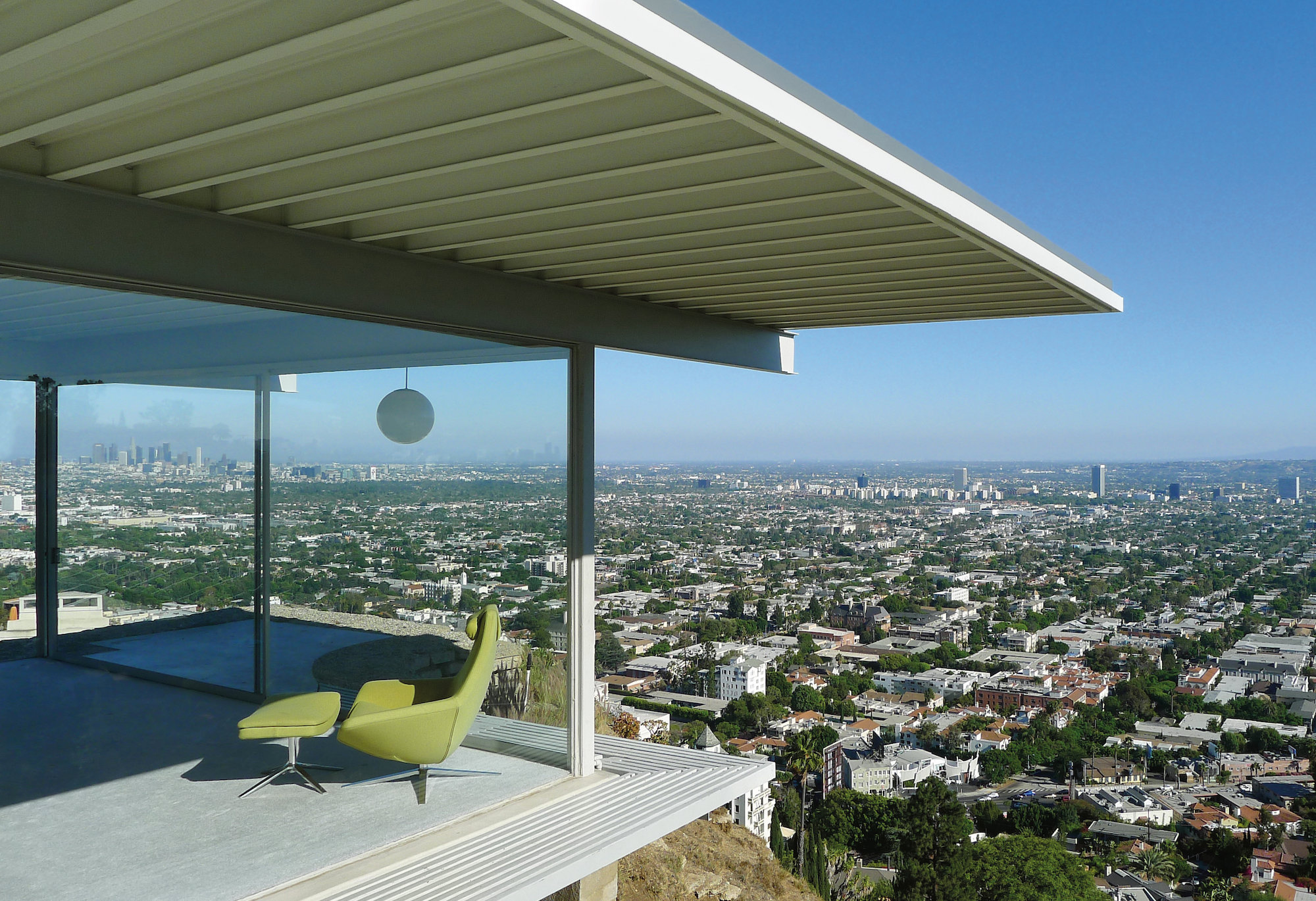 Stahl House en Los Ángeles, de Pierre Koenig (1960)
