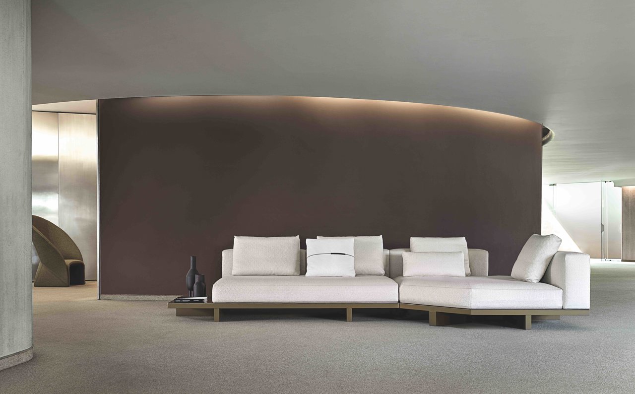 Sofá de Frigerio diseñado por Ferruccio Laviani 