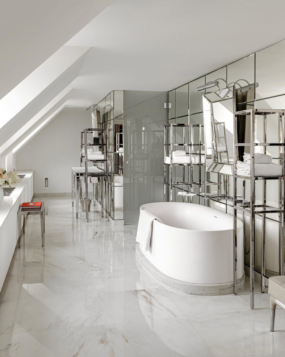 baño espejos moderno Philippe Starck