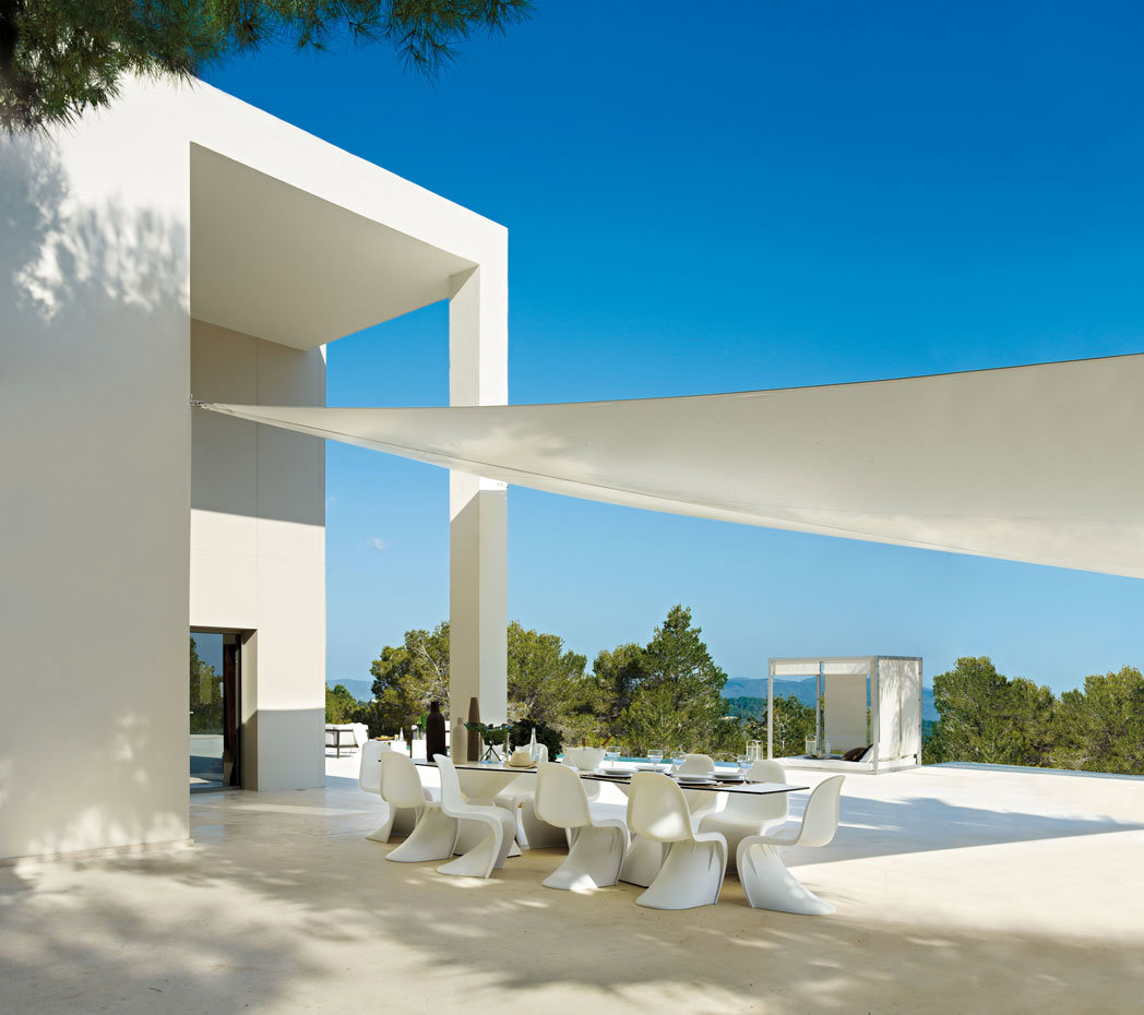 casa en Ibiza con filtro solar 