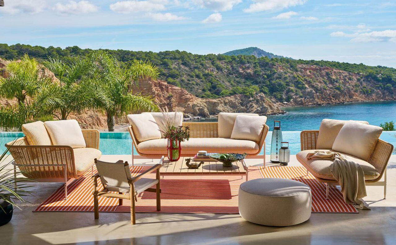 Fresca, natural y luminosa, así es la terraza mediterránea perfecta