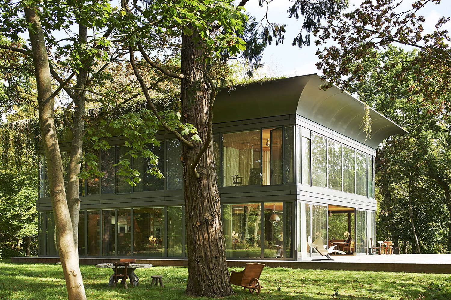Casa prefabricada P A T H  disen~ada por Philippe Starck para Riko