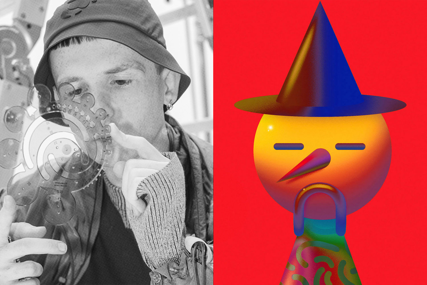 Iglooghost, artworks and puzzles