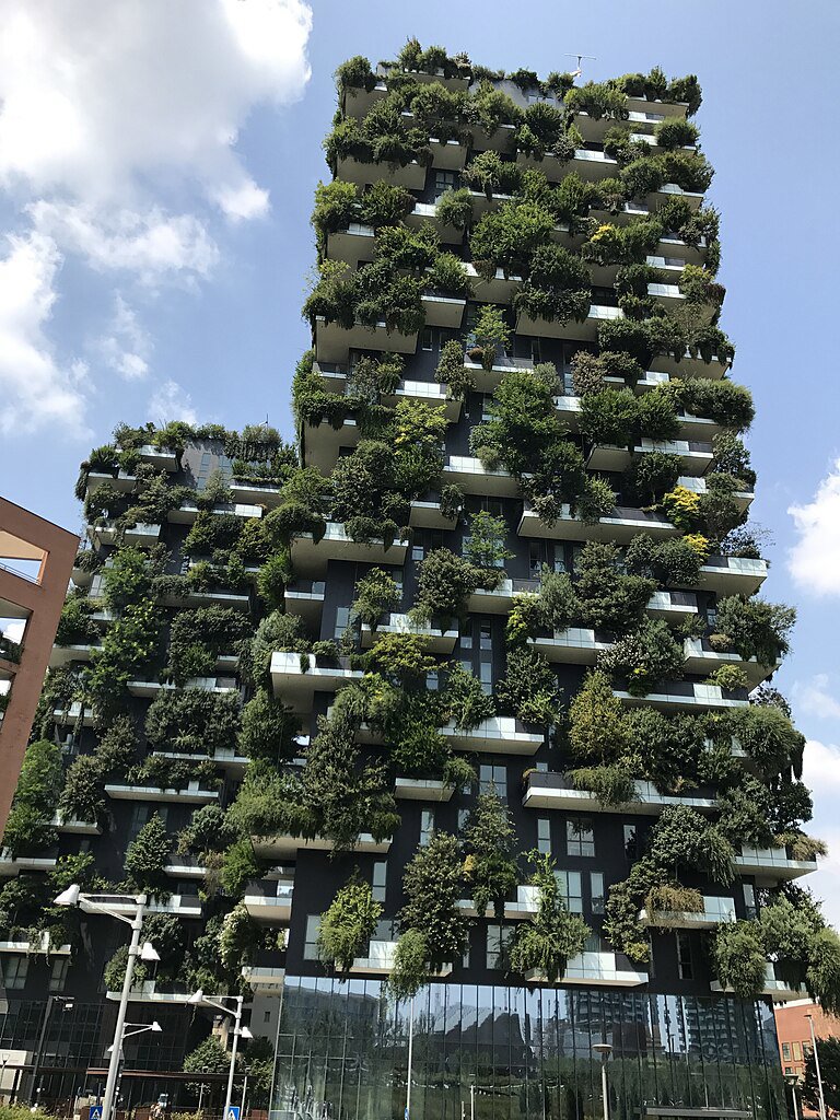 Edificio de viviendas Bosco Verticale en Milán