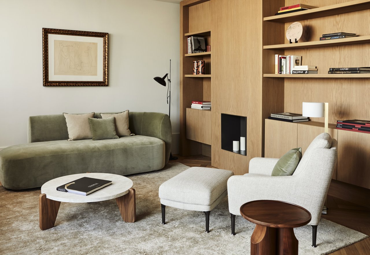 La transformación de dos suites en una residencia privada en la planta más alta de un hotel en Madrid que reinventa el lujo