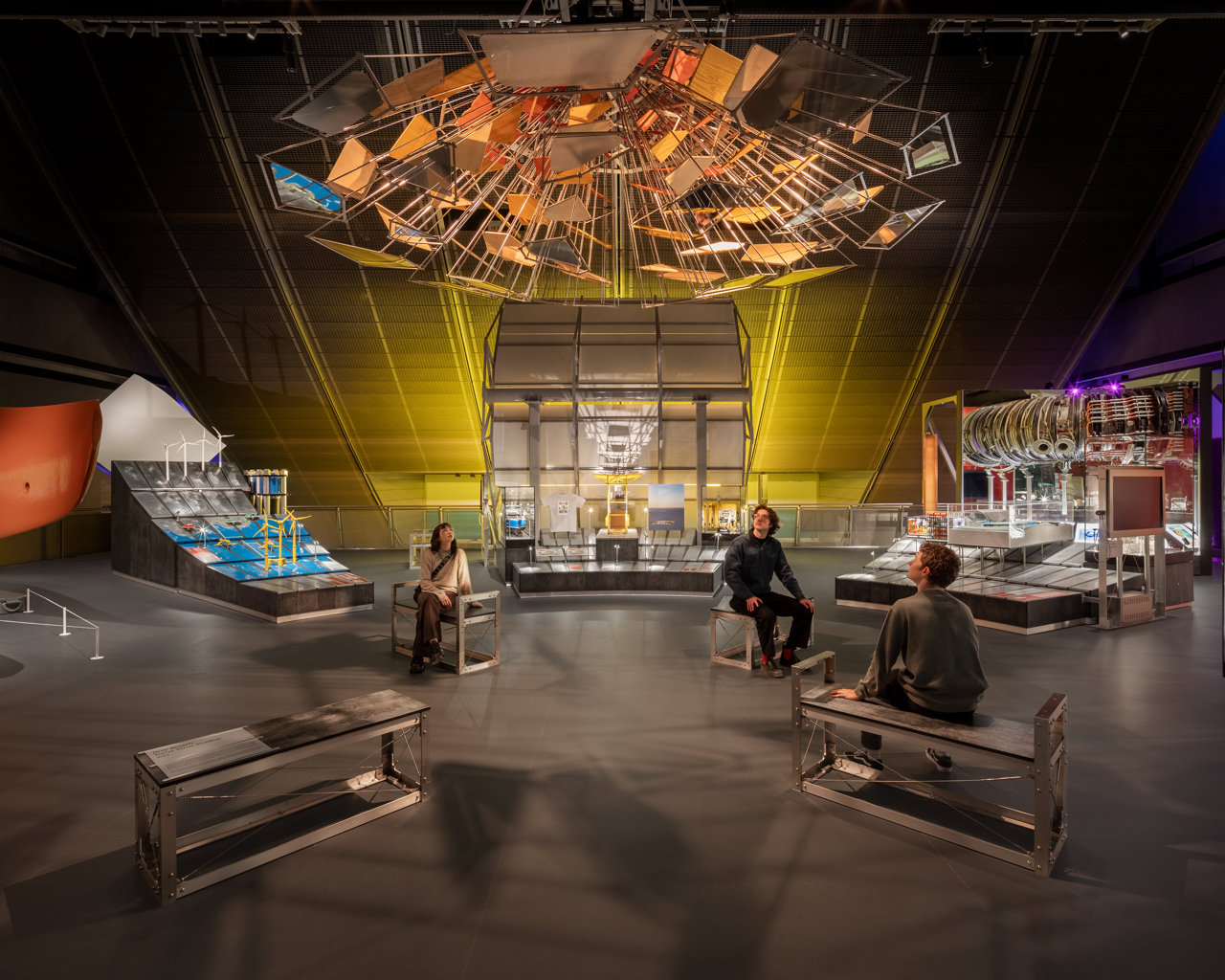 Energy Revolution: la nueva galería del Science Museum de Londres diseñada por el estudio Unknown Works.