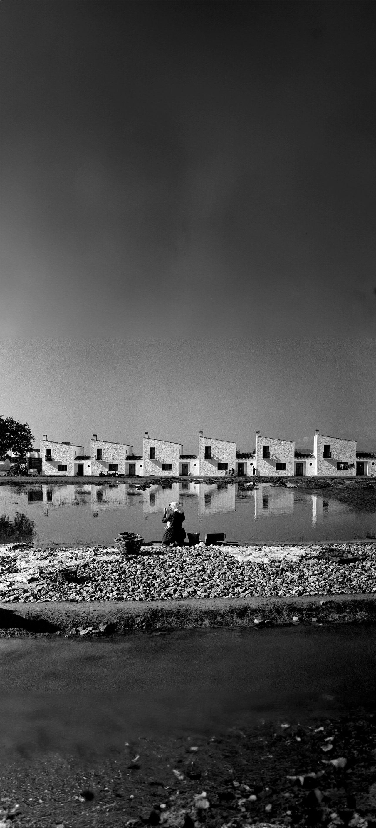 Fotografía de los años 50 de Vegaviana, Cáceres